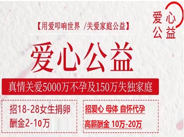 兴和捐卵助孕生子 爱心志愿者招募